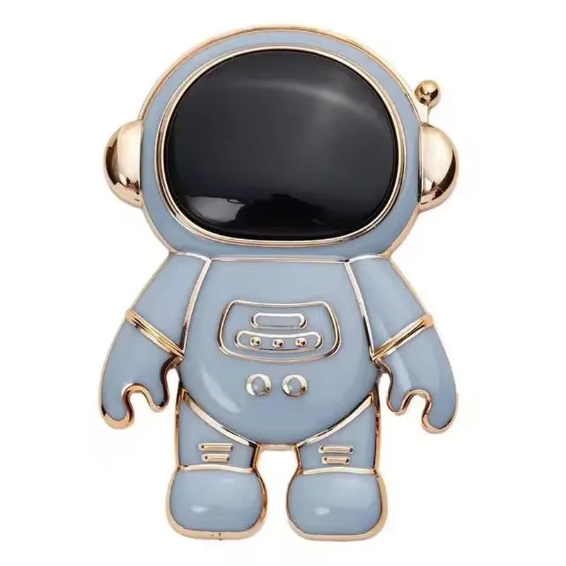 Ultra-Thin Cartoon Rabbit Finger Ring Phone Holder - Foldable Adhesive Stand for Desktop Support