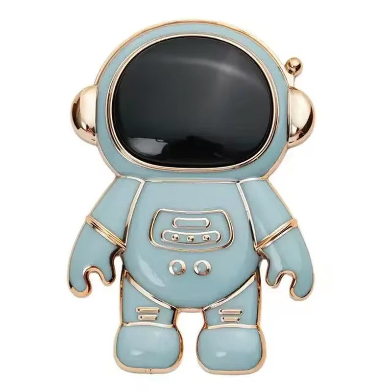 Ultra-Thin Cartoon Rabbit Finger Ring Phone Holder - Foldable Adhesive Stand for Desktop Support