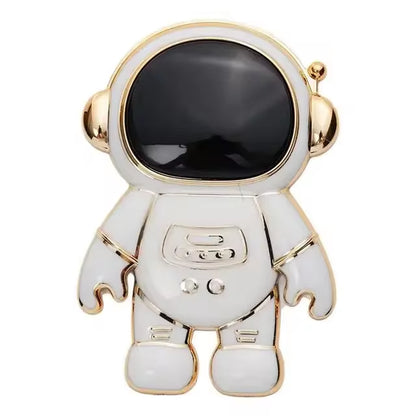 Ultra-Thin Cartoon Rabbit Finger Ring Phone Holder - Foldable Adhesive Stand for Desktop Support