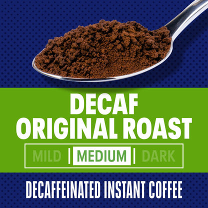 (3 Pack)  Original Roast Decaffeinated Instant Coffee, 8 Oz Jar