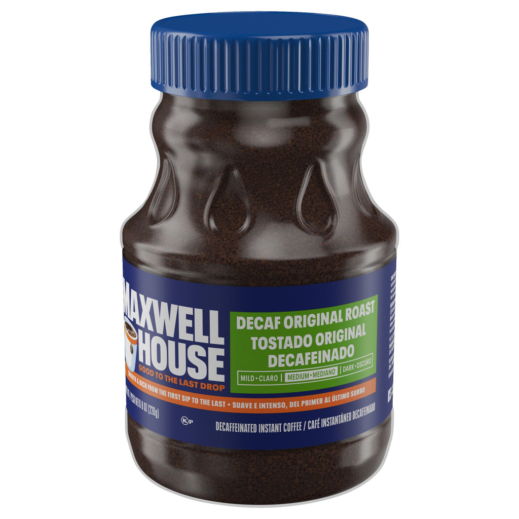 (3 Pack)  Original Roast Decaffeinated Instant Coffee, 8 Oz Jar